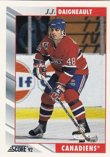 #311 J.J. Daigneault - Montreal Canadiens - 1992-93 Score USA Hockey