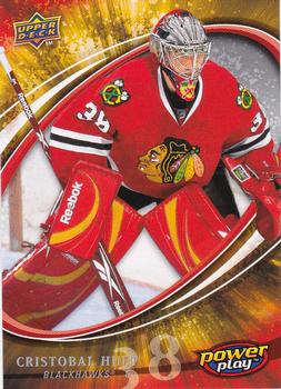 #311 Cristobal Huet - Chicago Blackhawks - 2008-09 Upper Deck Power Play Box Set Hockey