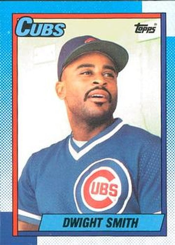 #311 Dwight Smith - Chicago Cubs - 1990 O-Pee-Chee Baseball