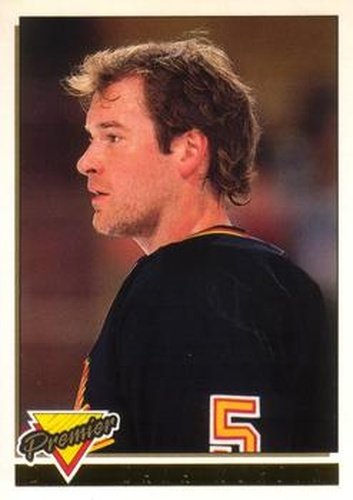 #311 Dana Murzyn - Vancouver Canucks - 1993-94 O-Pee-Chee Premier Hockey - Gold