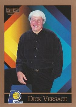 #311 Dick Versace - Indiana Pacers - 1990-91 SkyBox Basketball