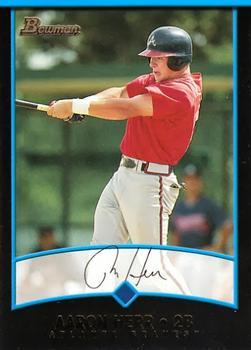 #311 Aaron Herr - Atlanta Braves - 2001 Bowman Baseball