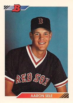 #311 Aaron Sele - Boston Red Sox - 1992 Bowman Baseball
