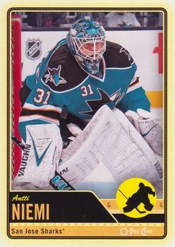 #311 Antti Niemi - San Jose Sharks - 2012-13 O-Pee-Chee Hockey