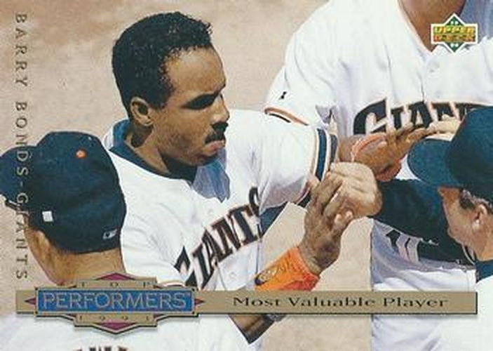 #311 Barry Bonds - San Francisco Giants - 1994 Collector's Choice Baseball