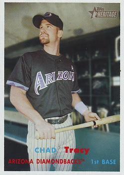 #311 Chad Tracy - Arizona Diamondbacks - 2006 Topps Heritage Baseball