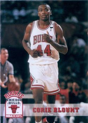 #311 Corie Blount - Chicago Bulls - 1993-94 Hoops Basketball