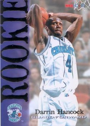 #311 Darrin Hancock - Charlotte Hornets - 1994-95 Hoops Basketball
