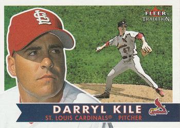 #311 Darryl Kile - St. Louis Cardinals - 2001 Fleer Tradition Baseball