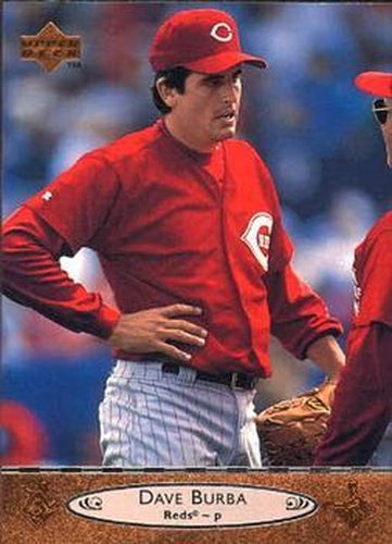 #311 Dave Burba - Cincinnati Reds - 1996 Upper Deck Baseball