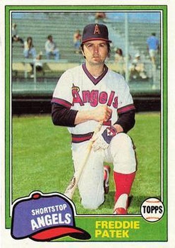 #311 Freddie Patek - California Angels - 1981 Topps Baseball
