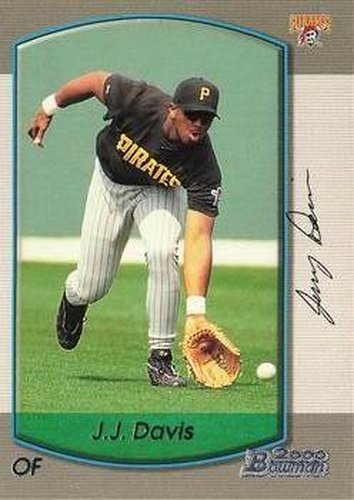 #311 J.J. Davis - Pittsburgh Pirates - 2000 Bowman Baseball