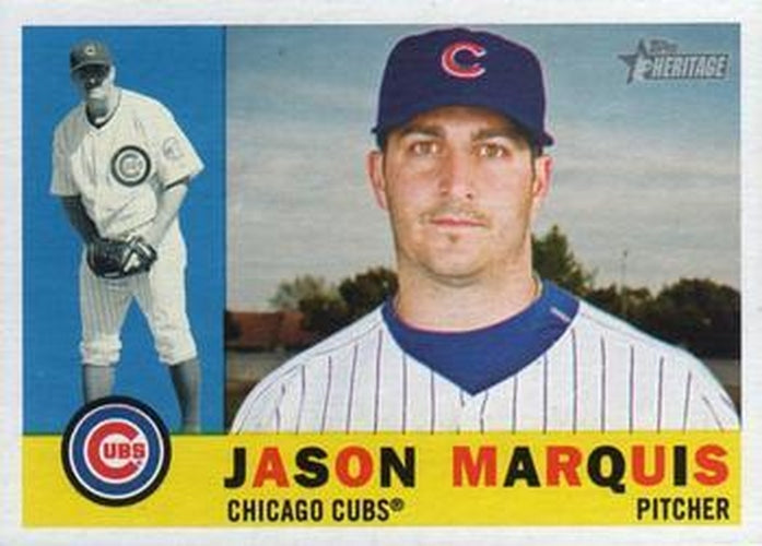 #311 Jason Marquis - Chicago Cubs - 2009 Topps Heritage Baseball