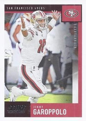 #311 Jimmy Garoppolo - San Francisco 49ers - 2020 Score Football