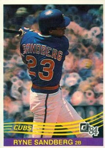 #311 Ryne Sandberg - Chicago Cubs - 1984 Donruss Baseball