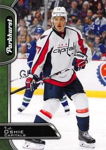 #311 T.J. Oshie - Washington Capitals - 2016-17 Parkhurst Hockey