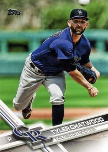 #311 Tyler Chatwood - Colorado Rockies - 2017 Topps Baseball