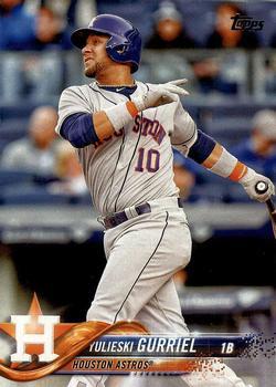#311 Yulieski Gurriel - Houston Astros - 2018 Topps Baseball