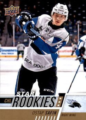 #311 Ostap Safin - Saint John Sea Dogs - 2017-18 Upper Deck CHL Hockey