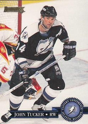 #311 John Tucker - Tampa Bay Lightning - 1995-96 Donruss Hockey