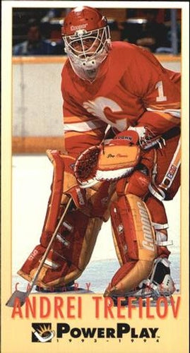 #311 Andrei Trefilov - Calgary Flames - 1993-94 Fleer PowerPlay Hockey