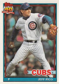 #311 Jeff Pico - Chicago Cubs - 1991 O-Pee-Chee Baseball