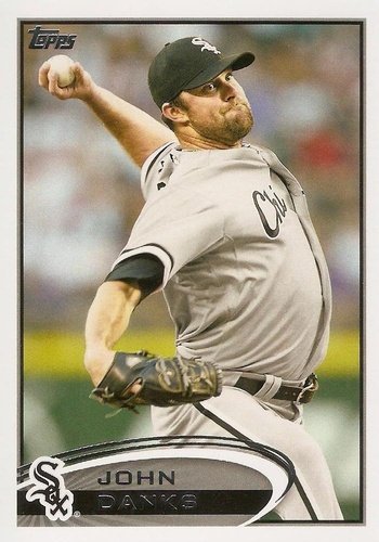 #311 John Danks - Chicago White Sox - 2012 Topps Baseball