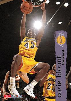 #311 Corie Blount - Los Angeles Lakers - 1995-96 Hoops Basketball