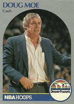 #311 Doug Moe - Denver Nuggets - 1990-91 Hoops Basketball