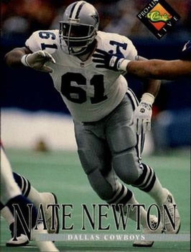#311 Nate Newton - Dallas Cowboys - 1994 Pro Line Live Football