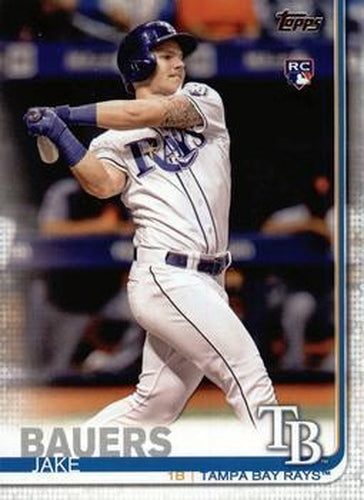 #311a Jake Bauers - Tampa Bay Rays - 2019 Topps Baseball