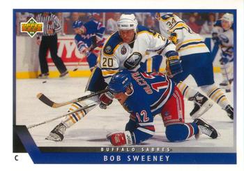 #312 Bob Sweeney - Buffalo Sabres - 1993-94 Upper Deck Hockey