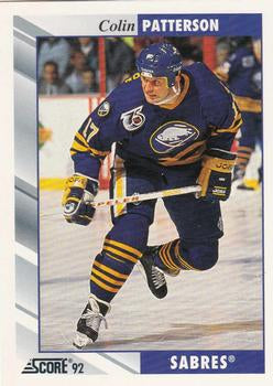 #312 Colin Patterson - Buffalo Sabres - 1992-93 Score USA Hockey