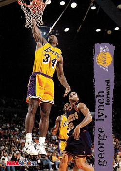 #312 George Lynch - Los Angeles Lakers - 1995-96 Hoops Basketball