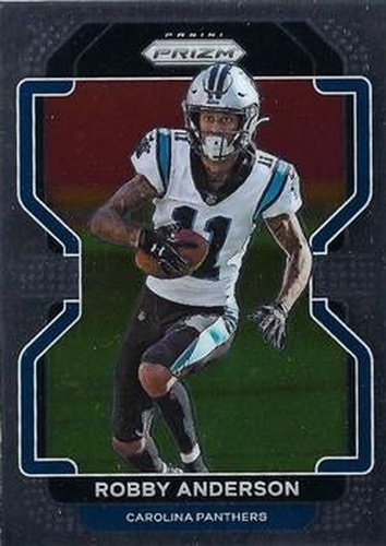 #312 Robby Anderson - Carolina Panthers - 2021 Panini Prizm Football