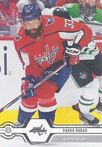 #312 Radko Gudas - Washington Capitals - 2019-20 Upper Deck Hockey