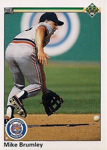 #312 Mike Brumley - Detroit Tigers - 1990 Upper Deck Baseball