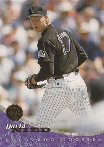 #312 David Nied - Colorado Rockies - 1994 Leaf Baseball