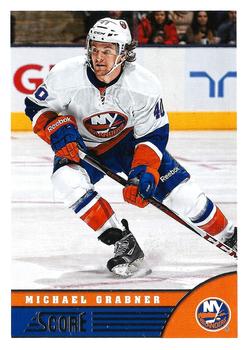 #312 Michael Grabner - New York Islanders - 2013-14 Score Hockey