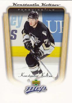 #312 Konstantin Koltsov - Pittsburgh Penguins - 2005-06 Upper Deck MVP Hockey