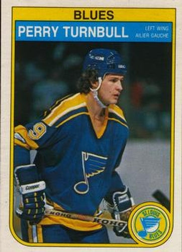 #312 Perry Turnbull - St. Louis Blues - 1982-83 O-Pee-Chee Hockey