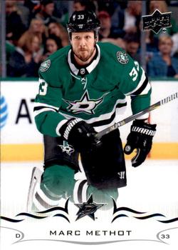 #312 Marc Methot - Dallas Stars - 2018-19 Upper Deck Hockey