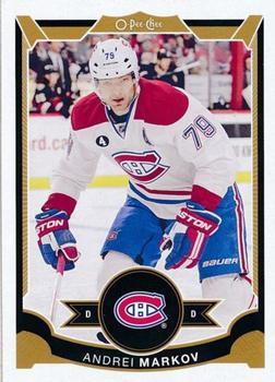 #312 Andrei Markov - Montreal Canadiens - 2015-16 O-Pee-Chee Hockey