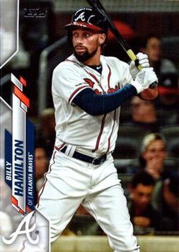 #312 Billy Hamilton - Atlanta Braves - 2020 Topps Baseball