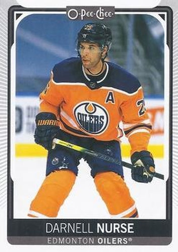#312 Darnell Nurse - Edmonton Oilers - 2021-22 O-Pee-Chee Hockey