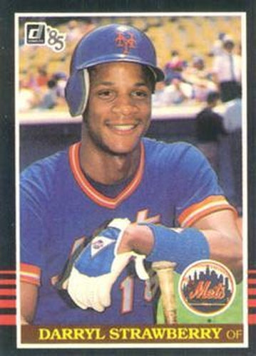#312 Darryl Strawberry - New York Mets - 1985 Donruss Baseball
