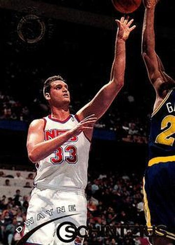 #312 Dwayne Schintzius - New Jersey Nets - 1994-95 Stadium Club Basketball