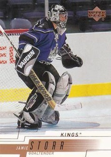 #312 Jamie Storr - Los Angeles Kings - 2000-01 Upper Deck Hockey