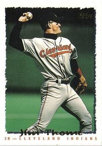 #312 Jim Thome - Cleveland Indians - 1995 Topps Baseball