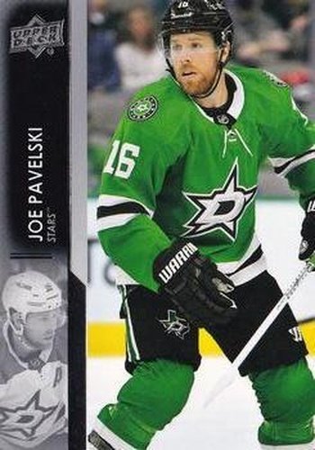 #312 Joe Pavelski - Dallas Stars - 2021-22 Upper Deck Hockey